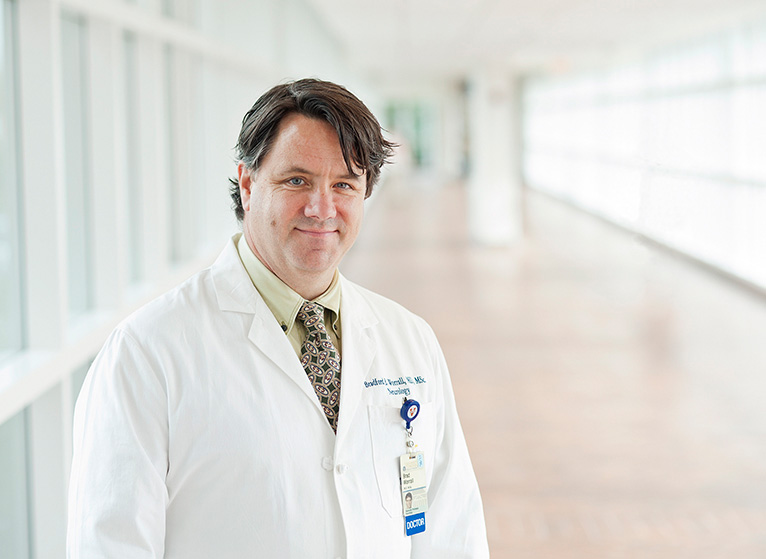 Brad Worrall, MD, UVA Health neurology researcher specializing in stroke.