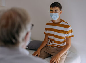 This teen boy gets treated at the only MS clinic for children in Virginia, at UVA Health