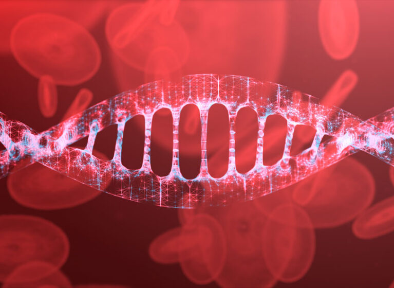 DNA and blood cells