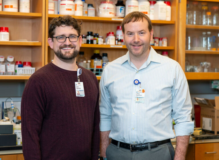 Jeffrey Saucerman, PhD, and Taylor Eggertsen